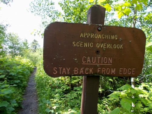 Caution: Scenic overlook ahead!