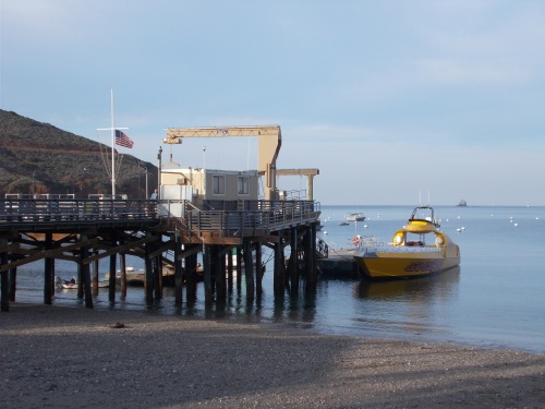 Boat dock in Two Harbors