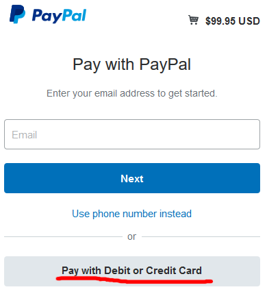 paypal sign up for