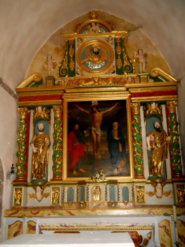 Inside the Church of Saint-Pierre-de-Besséjouls