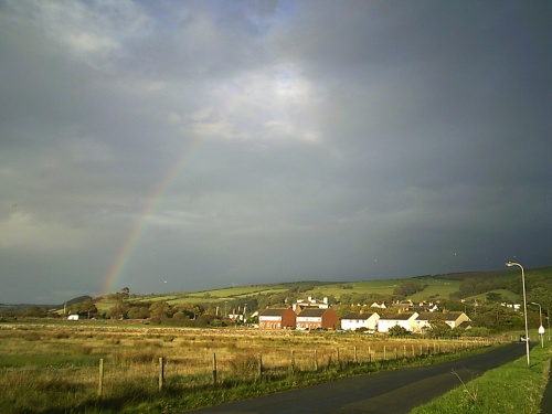 Rainbow over St. Bees!